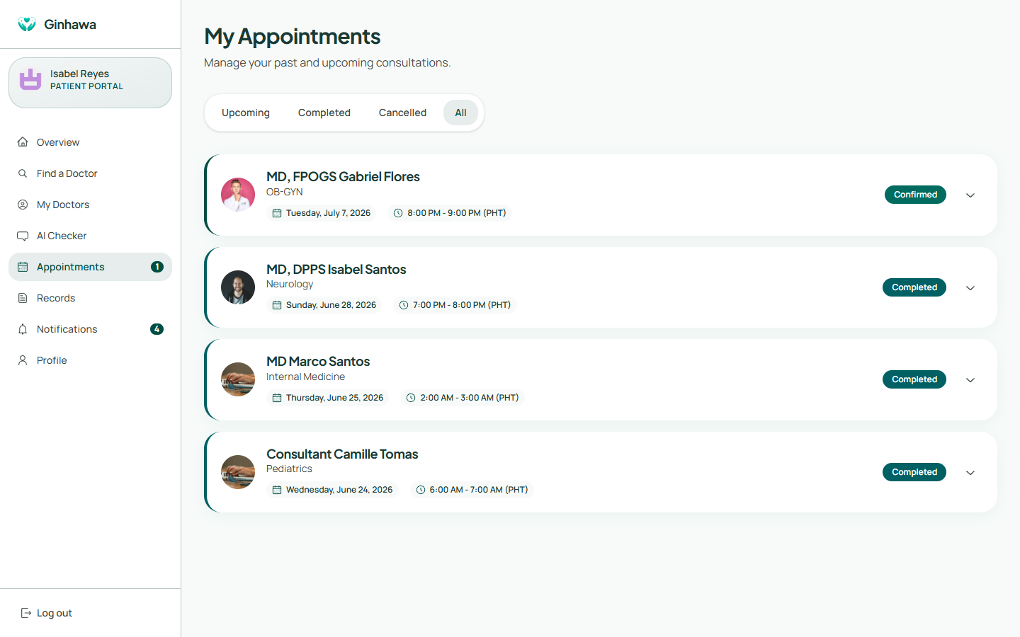 Ginhawa Telehealth App — screenshot 7